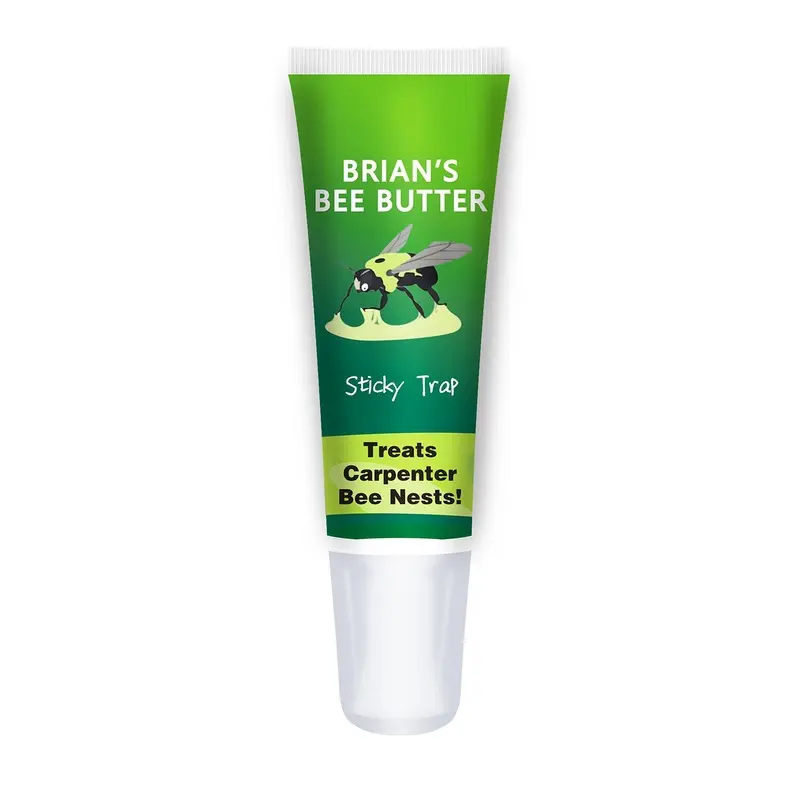 Brian's Bee Butter Sticky Trap for Carpenter Bees, Wasps, & Ants, 3 oz