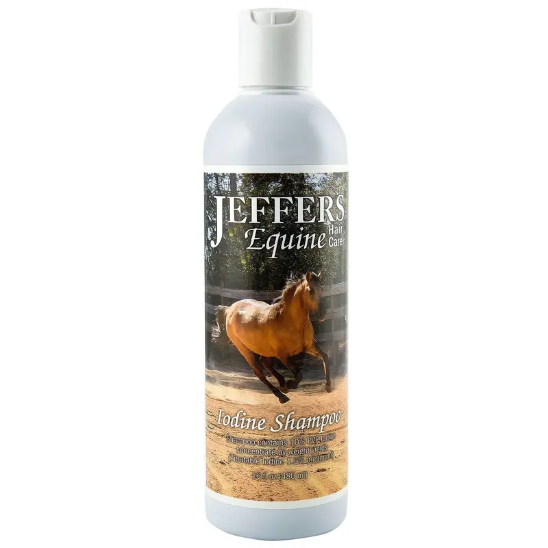 Jeffers Equine Iodine Horse Shampoo