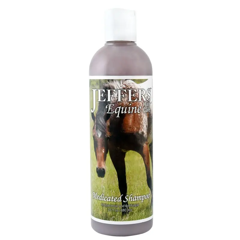 Jeffers Antibacterial & Antifungal Medicated Shampoo for Horses
