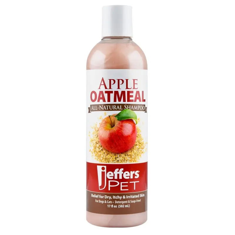 Jeffers Pet Apple-Oatmeal Shampoo for Dogs and Cats
