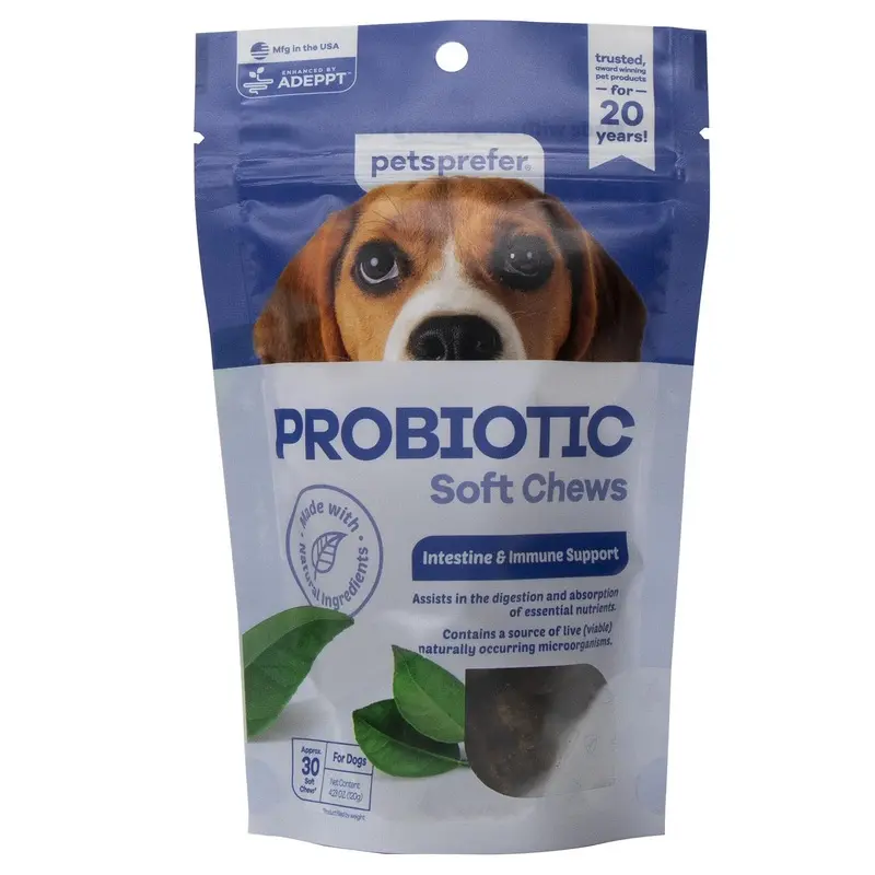 PetsPrefer Probiotic Soft Chews with ADEPPT