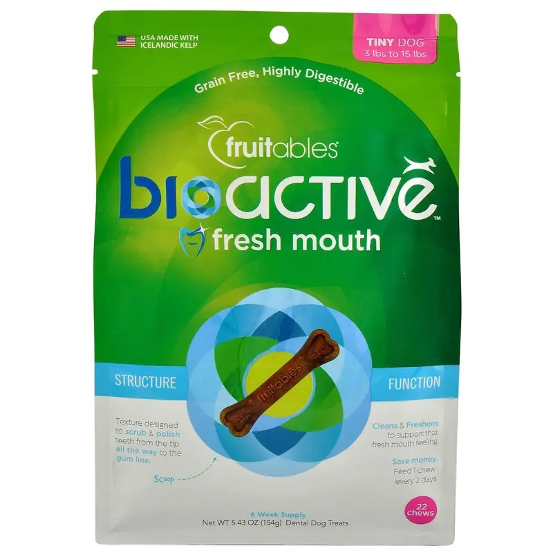 Fruitables BioActive Fresh Mouth Dental Chews