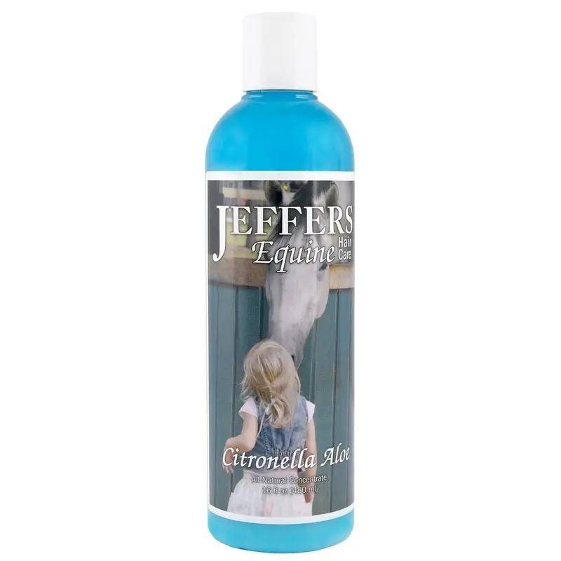 Jeffers Equine Citronella Aloe All-Natural Horse Shampoo