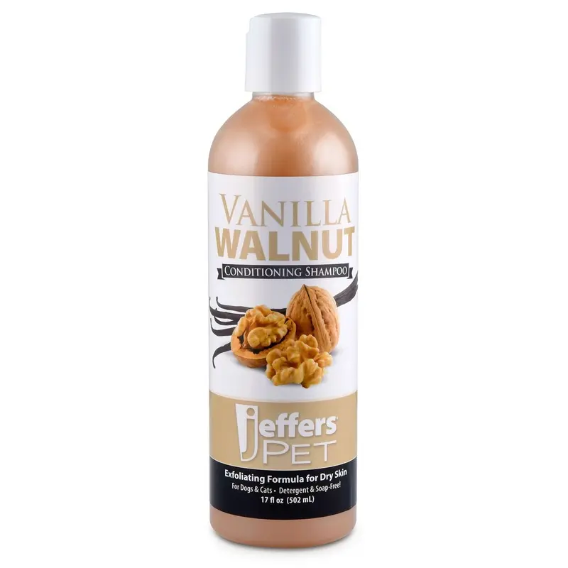 Jeffers Vanilla Walnut Conditioning Pet Shampoo