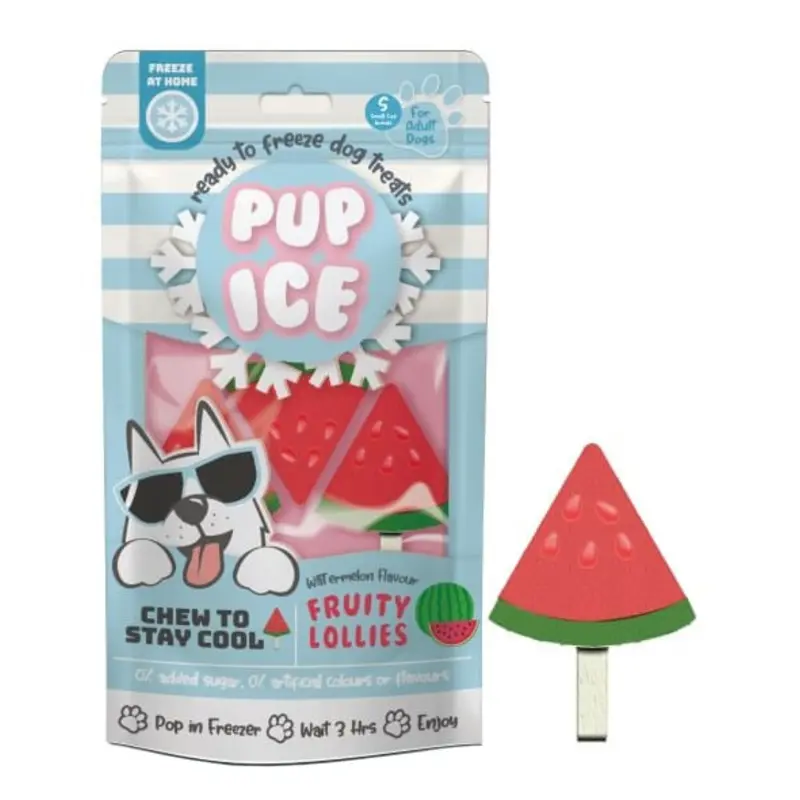 Pup Ice Fruity Lollies, 3pk