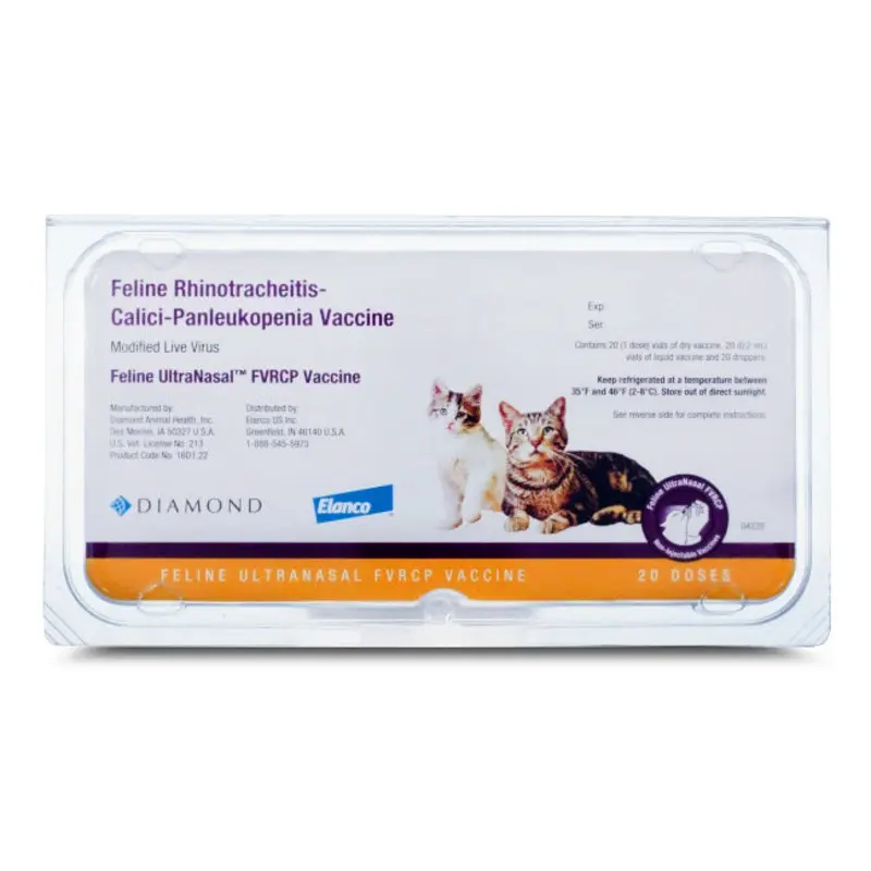 Feline UltraNasal FVRCP Cat Vaccine, 20 x 1 Dose
