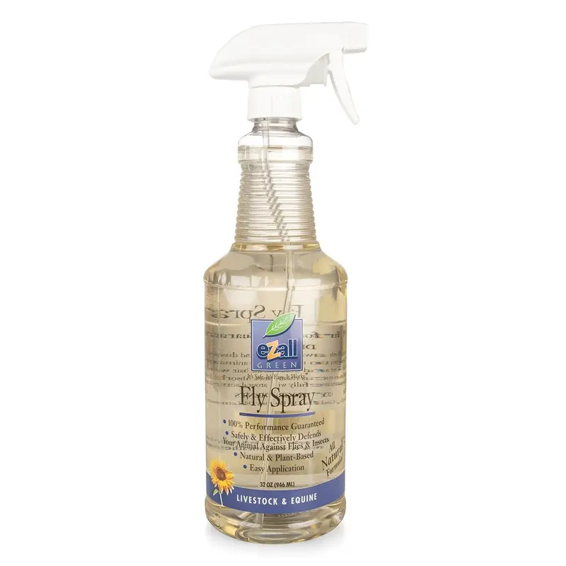 eZall Natural Fly Spray for Horses & Livestock