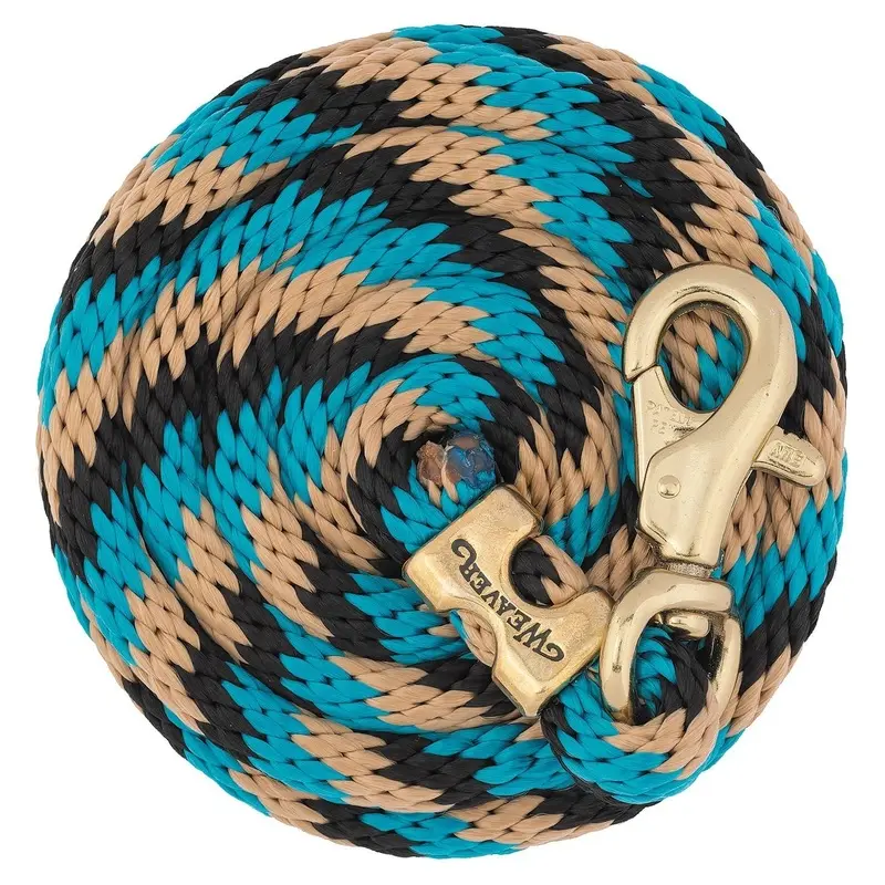 10' Weaver Poly Lead Rope with Bull Trigger Snap