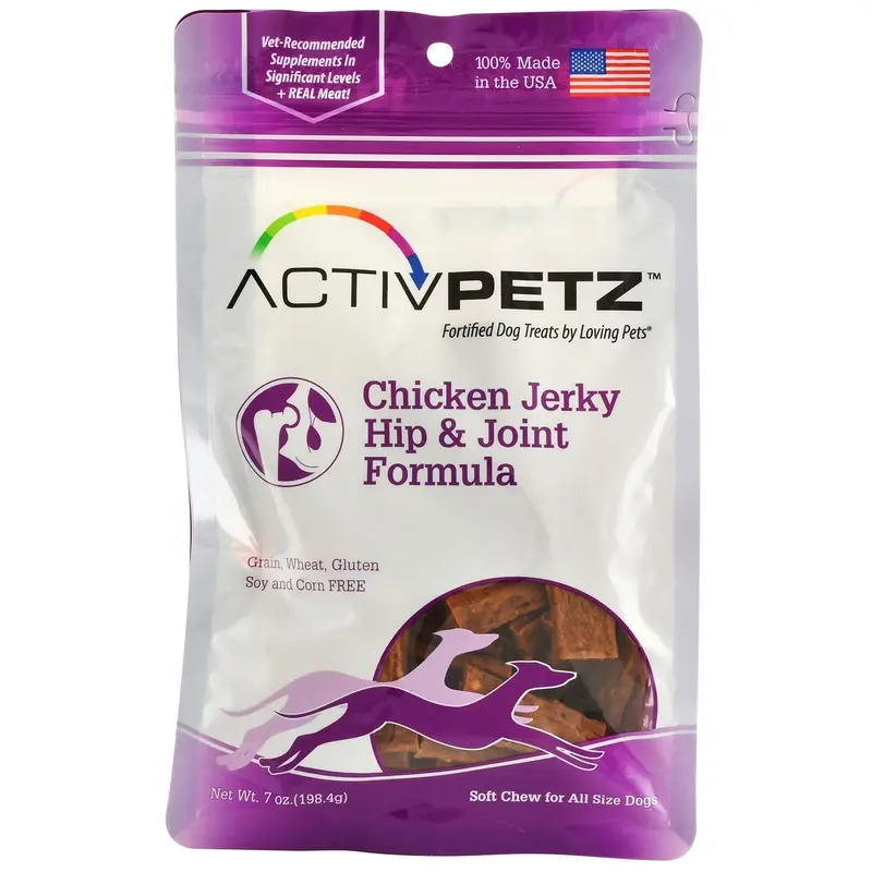 ActivPetz Hip & Joint Jerky Treats, Beef