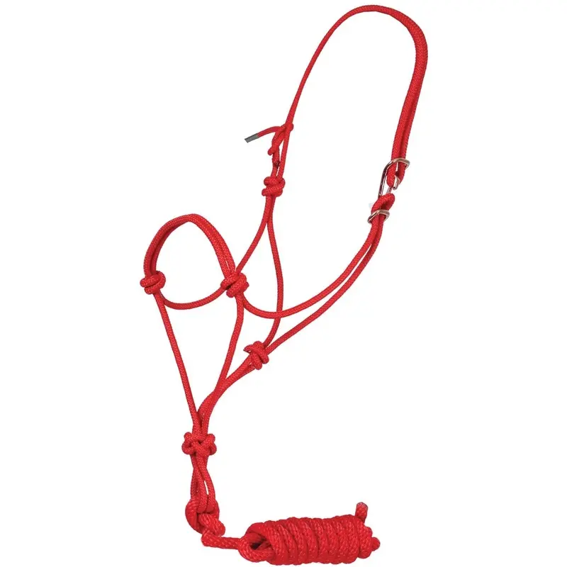 Jeffers Easy-On Clip Nylon Rope Horse Halter