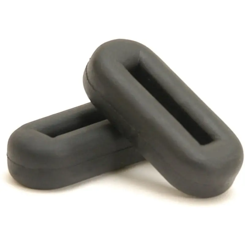 Jeffers Equine Rubber Martingale Rein Stops, 2 Pack