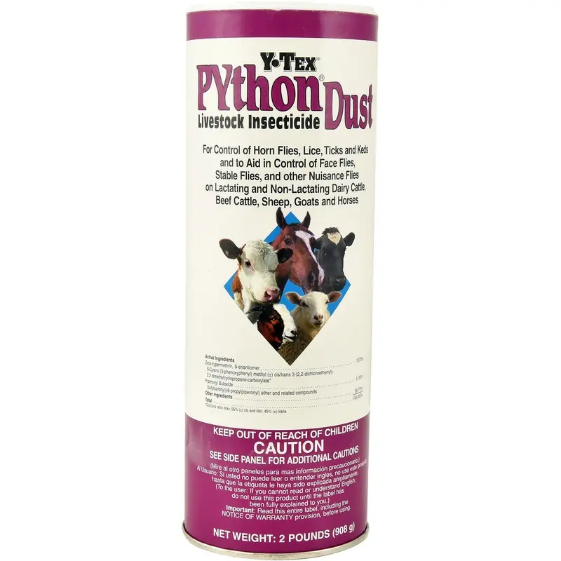 PYthon Dust for Insect & Fly Control, 2 lb Can