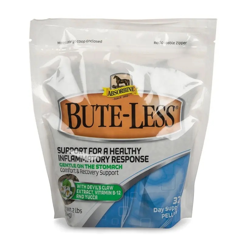 Absorbine Bute-Less Pellets Comfort & Recovery Horse Supplement