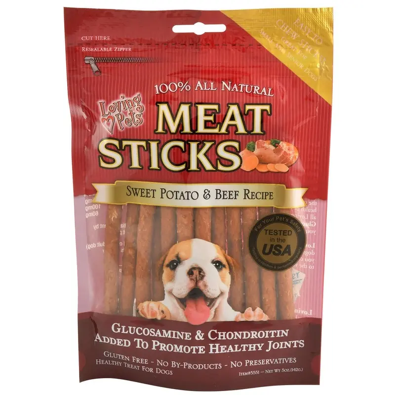 Loving Pets 100% All Natural Meat Sticks