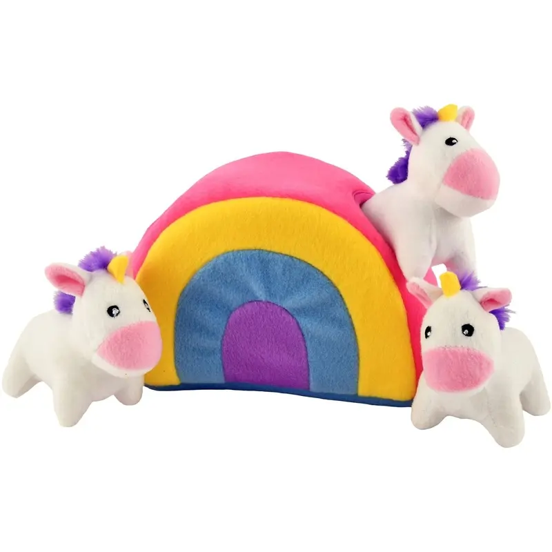 Zippy Paws Unicorns in Rainbow Burrow