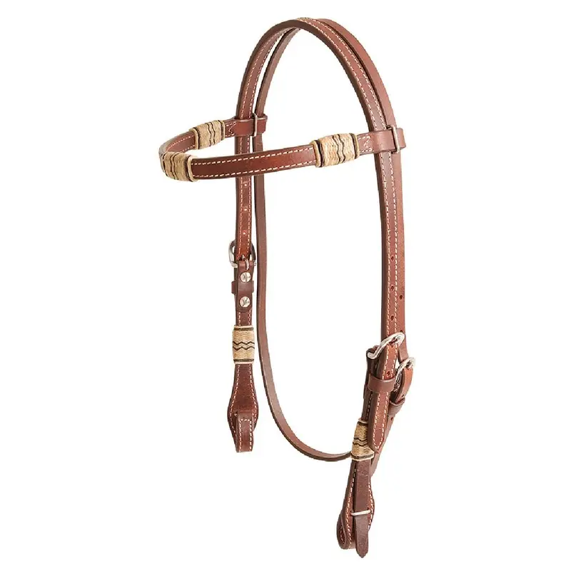 Cashel Rawhide Inlay Browband Headstall