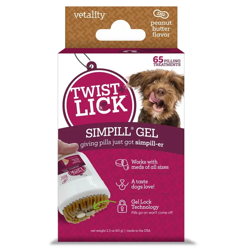 Twist & Lick SimPill, Peanut Butter Flavor