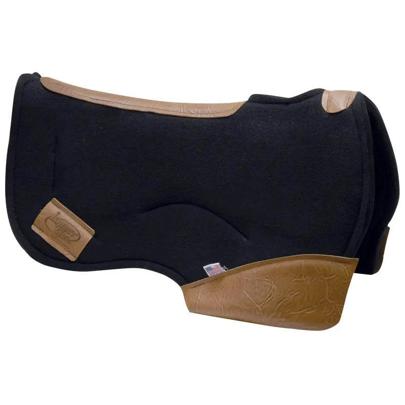 Contour Impact Gel Barrel Saddle Pad, 28" x 13"