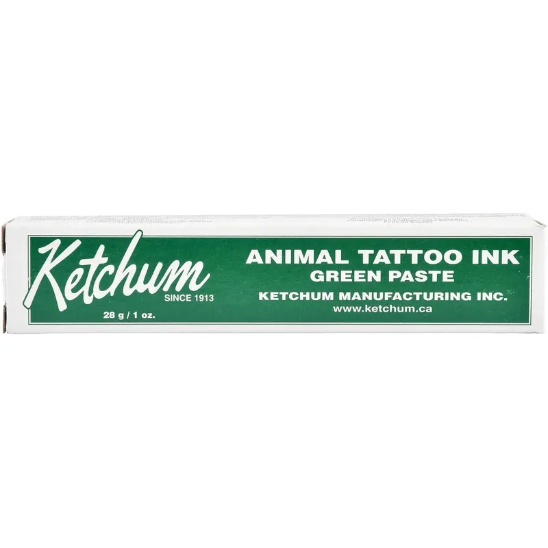 Ketchum Green Animal Tattoo Paste, 1 oz