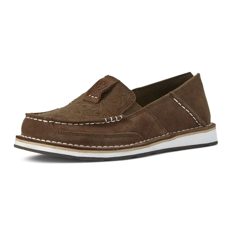 Ariat Women's Cruiser, Brown Suede Floral