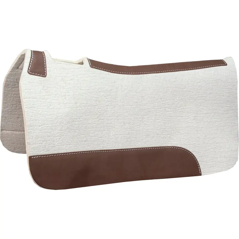 Blue Horse Pressed Wool Contoured Saddle Pad