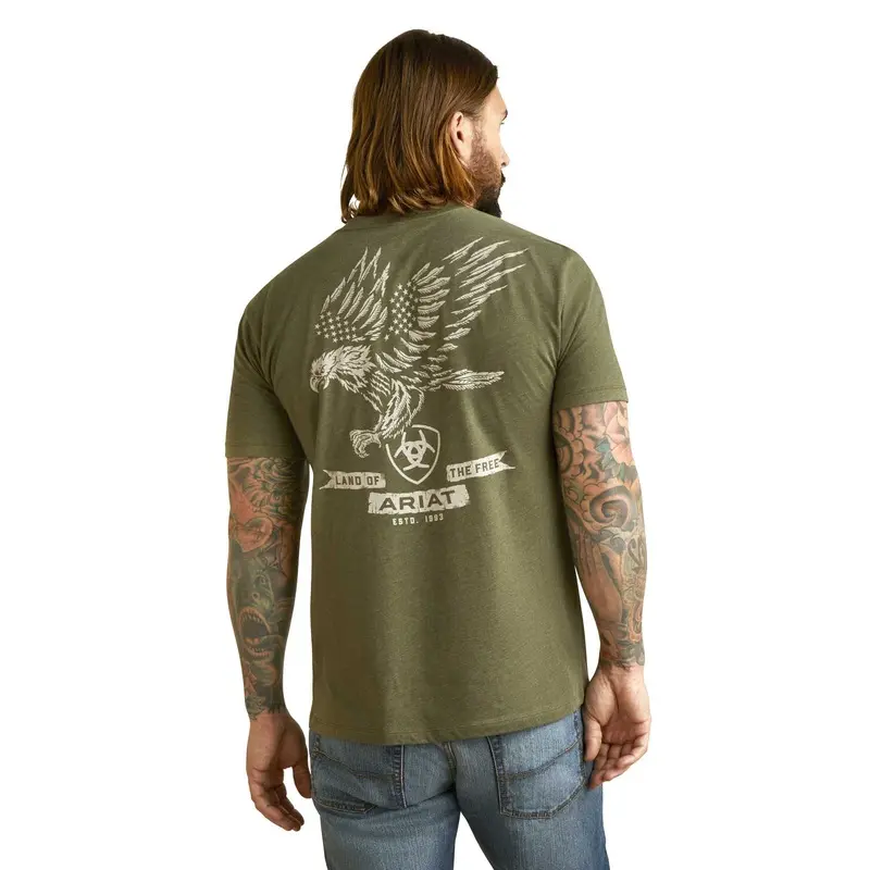Ariat Men's Fighting Eagles Short Sleeve T-Shirt