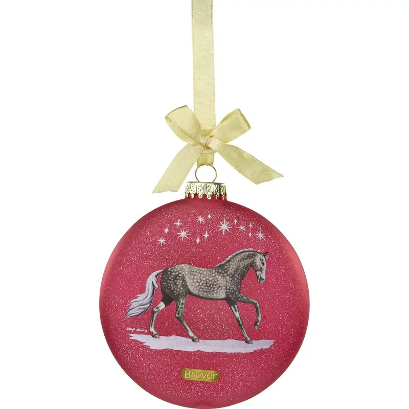 Breyer's 2021 Thoroughbred & Warmblood Artist Sig Ornament