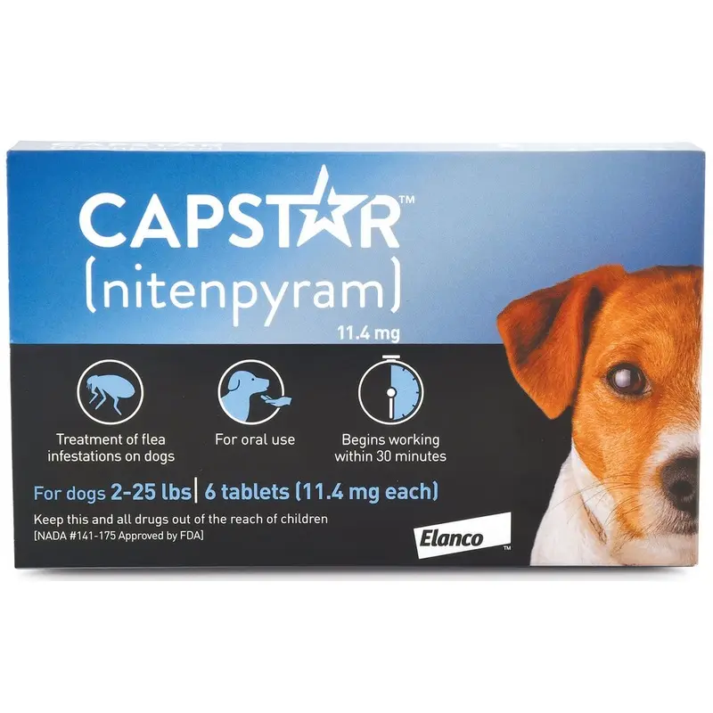 Capstar Oral Flea Treatment for Dogs