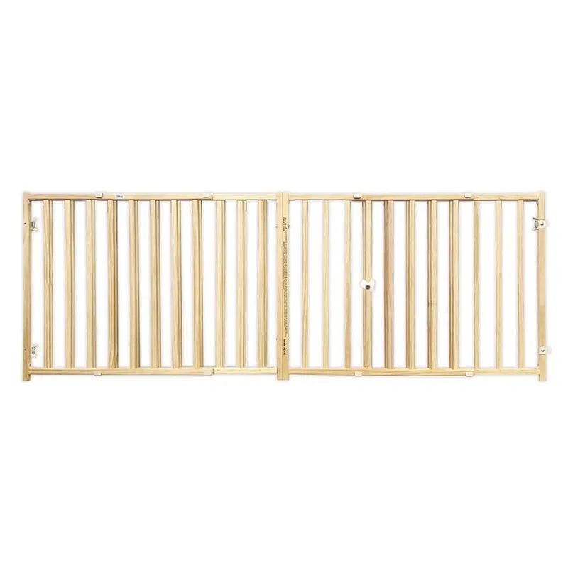 Extra Wide Expandable Wood Gate, 24" H