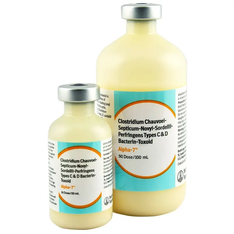 Alpha-7 Blackleg Vaccine for Cattle
