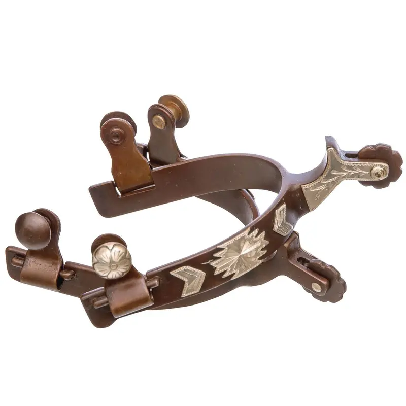 Jeffers Ladies' Rosebud Spurs, Pair