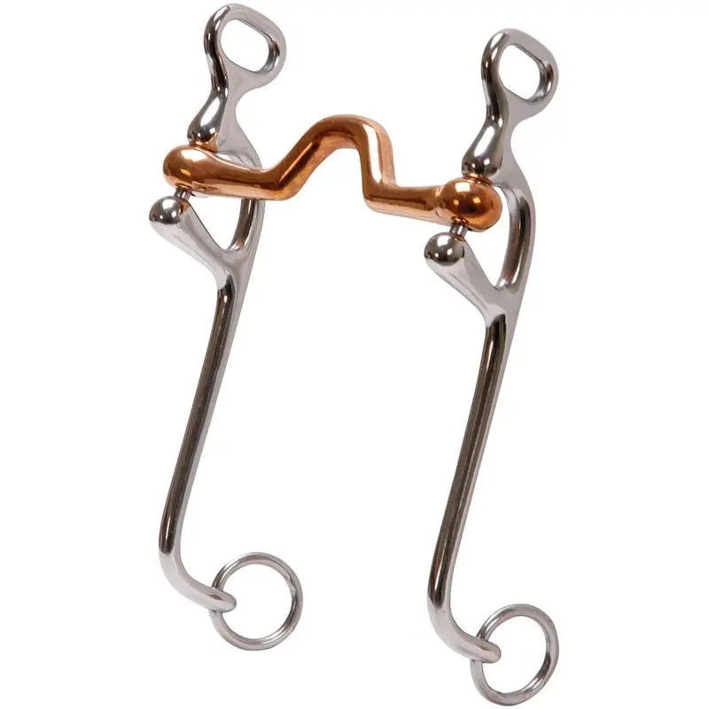 Jeffers Medium Port Copper Mouth Bit