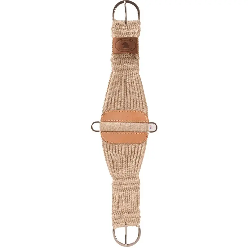 Mustang 100% Mohair Lonestar Roper Cinch, Natural