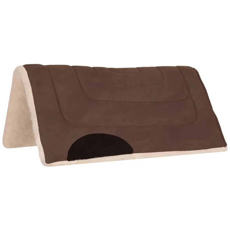 Mustang Faux Suede Pony Saddle Pad , 24" x 24"
