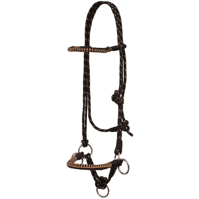 Side Pull Halter with Braided Nose