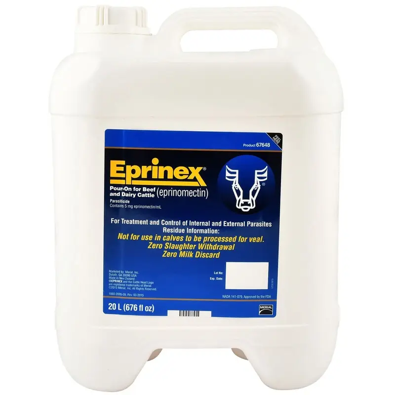 Eprinex (eprinomectin) Pour-On Cattle Wormer
