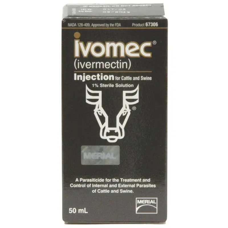 IVOMEC Injection (1%) Wormer for Cattle & Swine