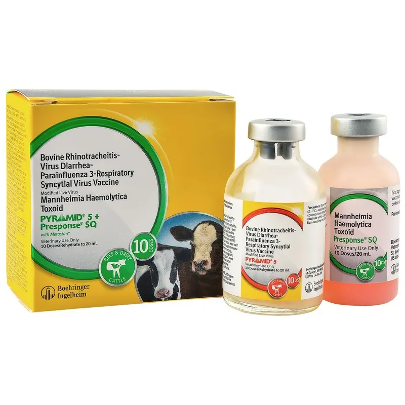 Pyramid 5 + Presponse SQ Cattle Vaccine