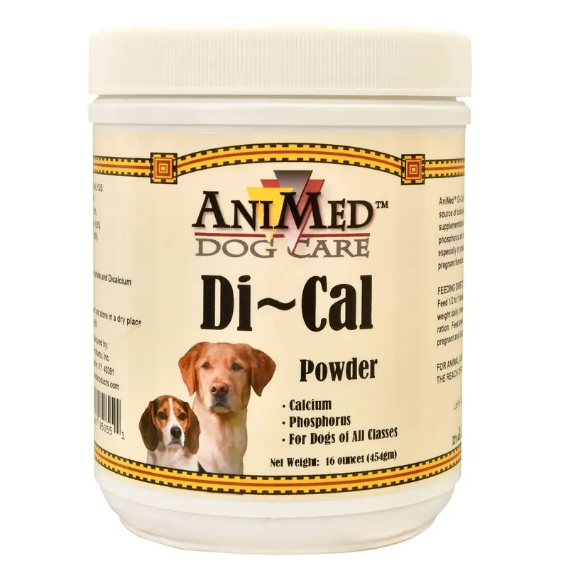 Di-Cal for Dogs Calcium & Phosphorus Powder Supplement, 16 oz