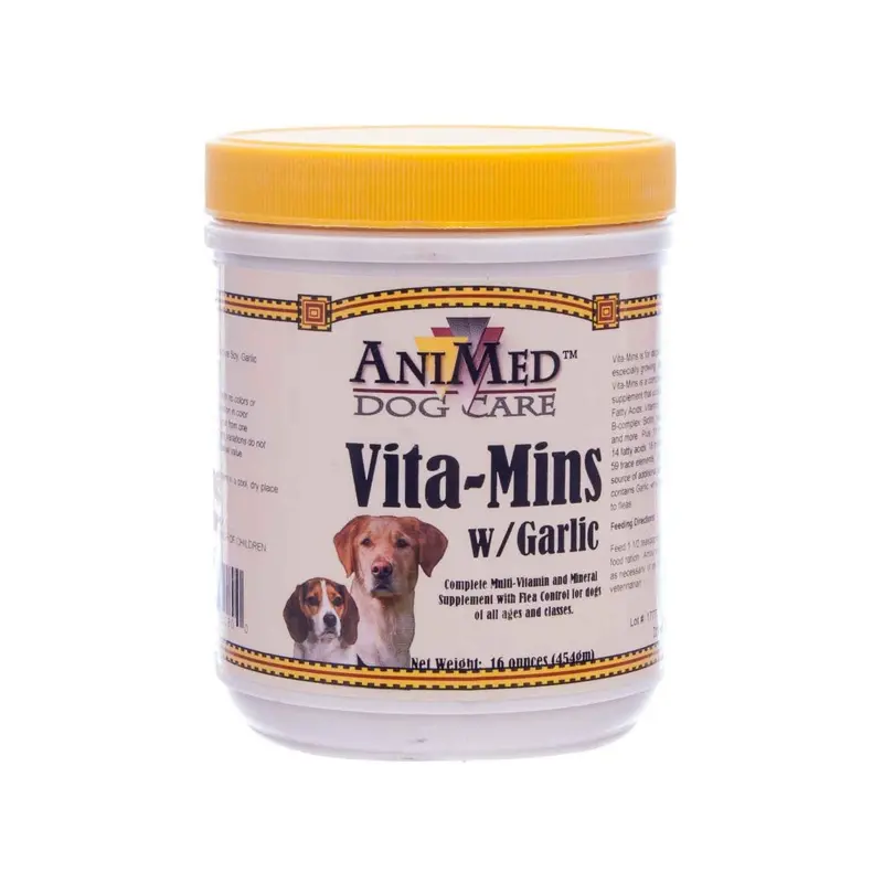 Vita-Mins with Garlic Multivitamin & Mineral Supplement for Dogs