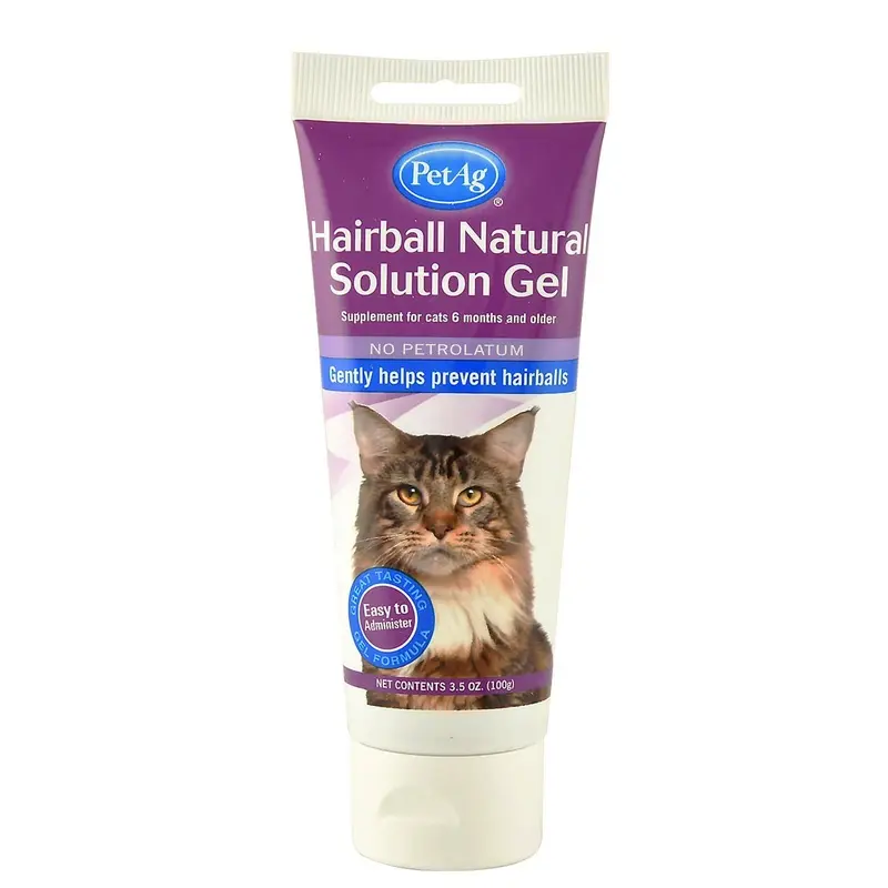 Hairball Natural Solution Gel for Cats