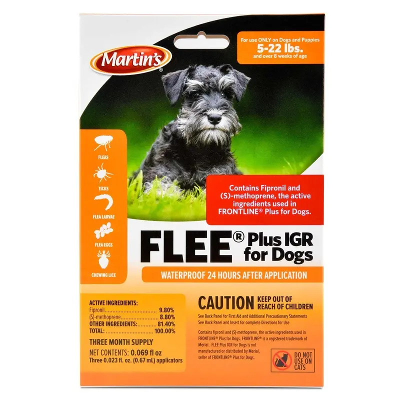 Martin's Flee Plus IGR for Dogs