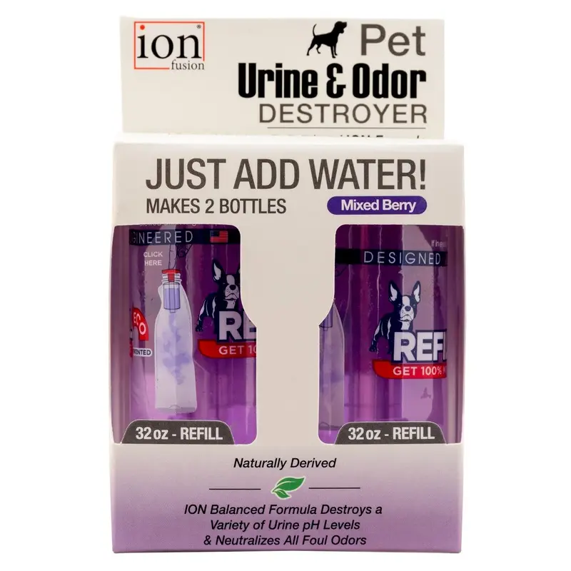 Pet Urine & Odor Destroyer Refill, Mixed Berry, 2-pk