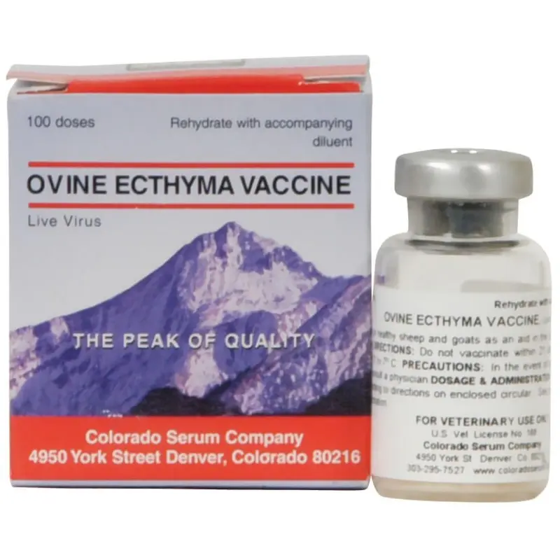 Ovine Ecthyma Vaccine for Goat & Sheep