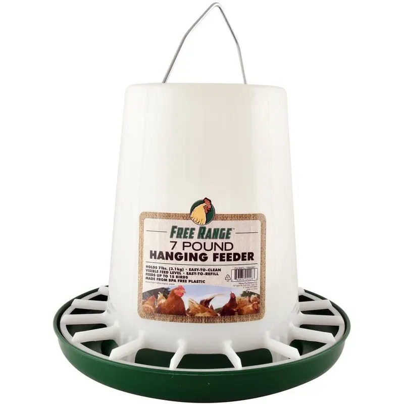 Poly Hanging Chicken Feeders
