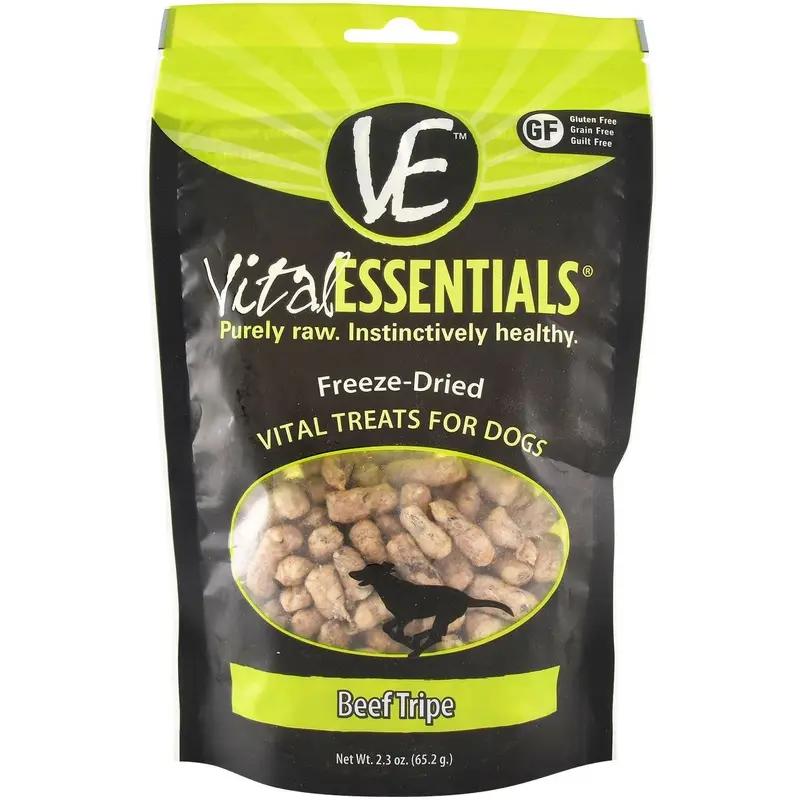 Vital Essentials Freeze-Dried Beef Tripe Dog Treats