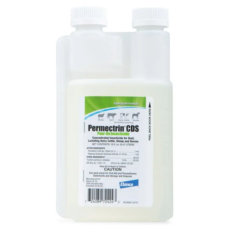 Permectrin CDS Pour-On Insecticide for Fly Control