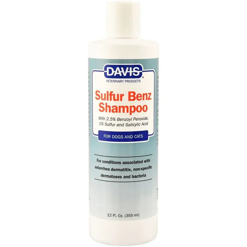 Davis Sulfur Benz (Benzoyl Peroxide) Shampoo