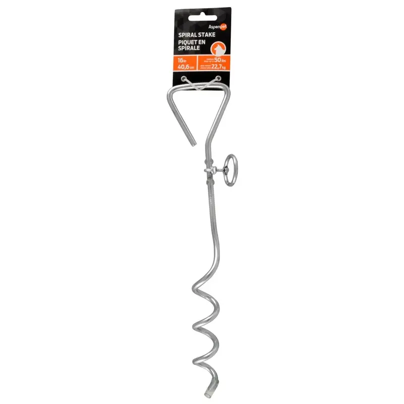 Spiral Tie-Out Stake