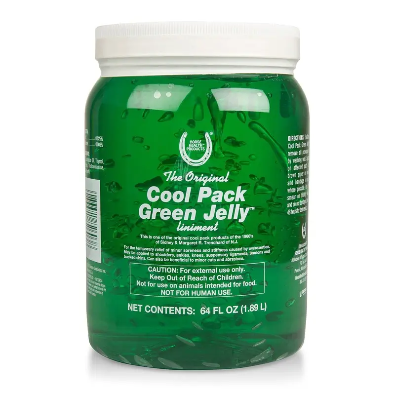 Cool Pack Green Jelly Horse Liniment, 1/2 gal